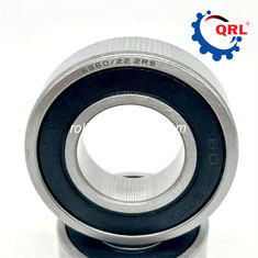 Garis tunggal Deep Groove Ball Bearings 60/22-2RS SS60/22 RS 22x50x14 Mm