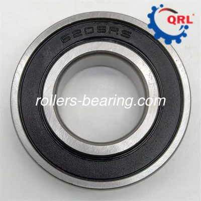 6205-2RS Deep Groove Ball Bearing Kontak Baris Tunggal Disegel 25 X 52 X 15mm