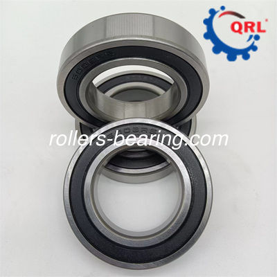 6008-2RS Single Row Deep Groove Ball Bearing 40x68x15mm ZZ 2RS Jenis Segel Terbuka